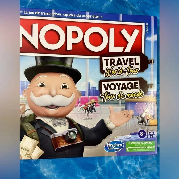 Monopoly - Travel World Tour - Dry Erase  Game Board - BNIB 🎩🐕🎲 - Picture 3 of 8